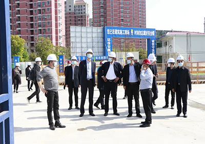 海安市人大常委會(huì)副主任盧忠平率隊(duì)考察公司高新區(qū)實(shí)驗(yàn)小學(xué)項(xiàng)目